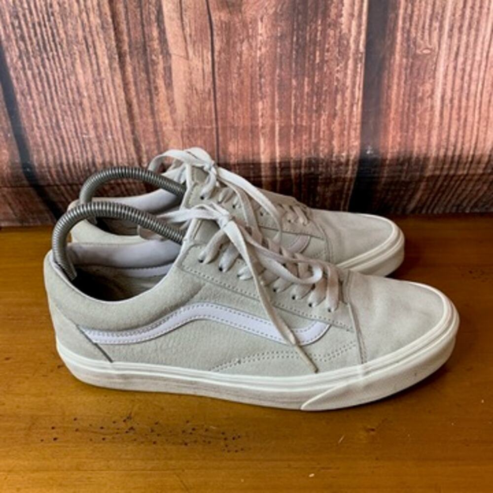 Vans‎ Old Skool Sneakers White Unisex Men's 8 Women's 9.5